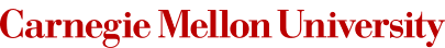 CMU logo will take you to CMU homepage